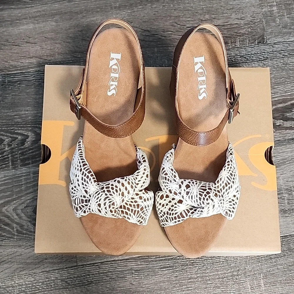 Korks "Natalia" crochet knot Sandals - Picture 6 of 6